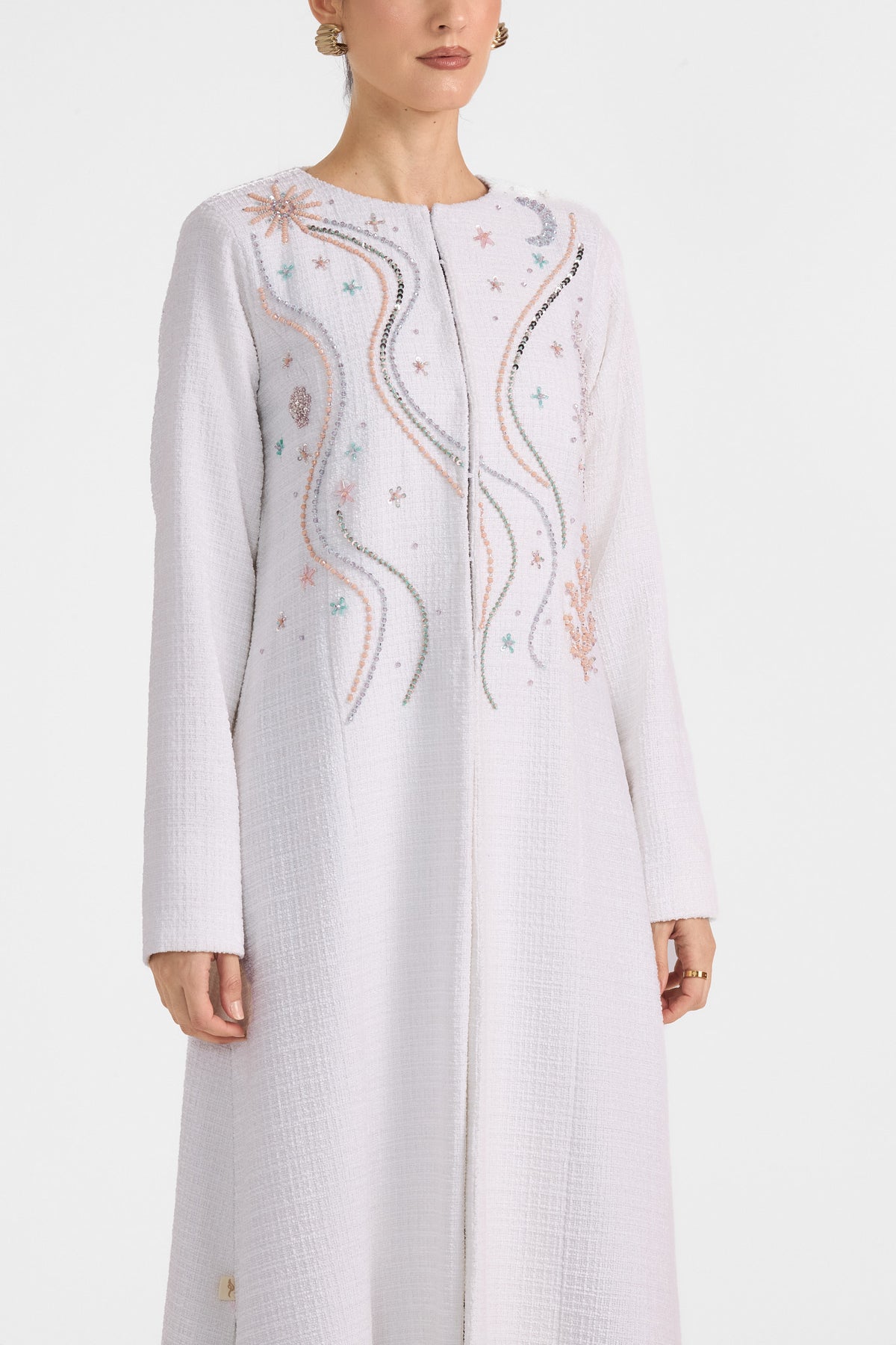 Hissa Line Look 36 — garment detail