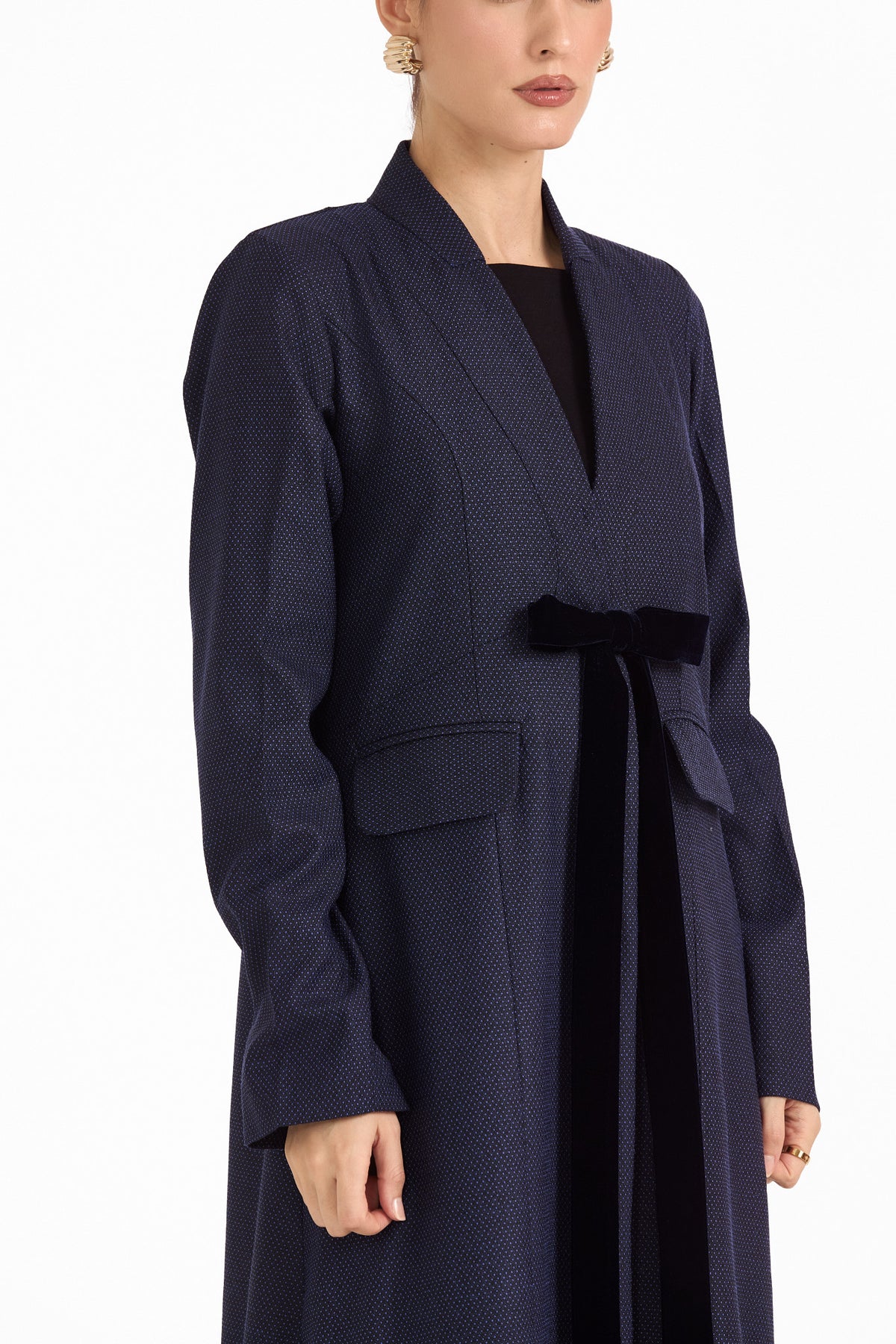 Hissa Line Look 5 — garment detail