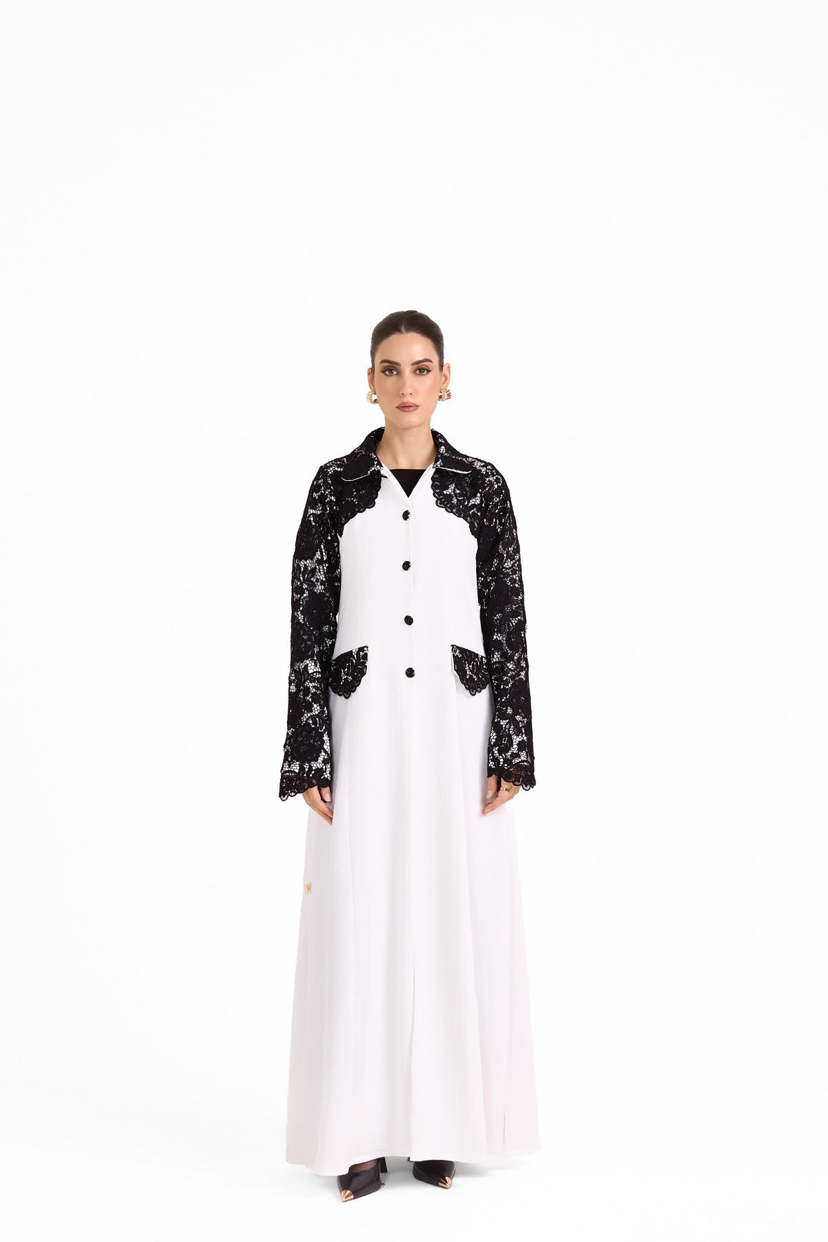 Hissa Line Look 6 — front view
