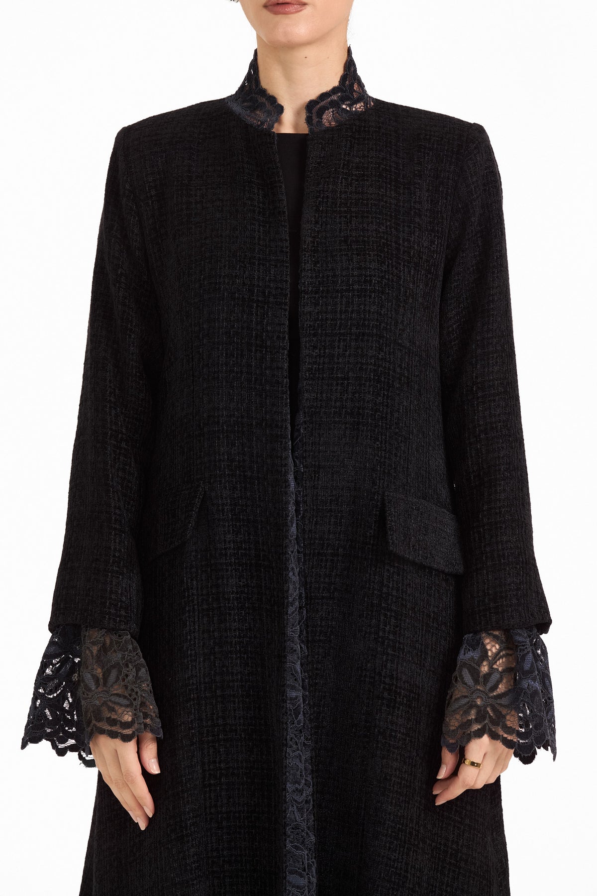 Hissa Line Look 7 — garment detail
