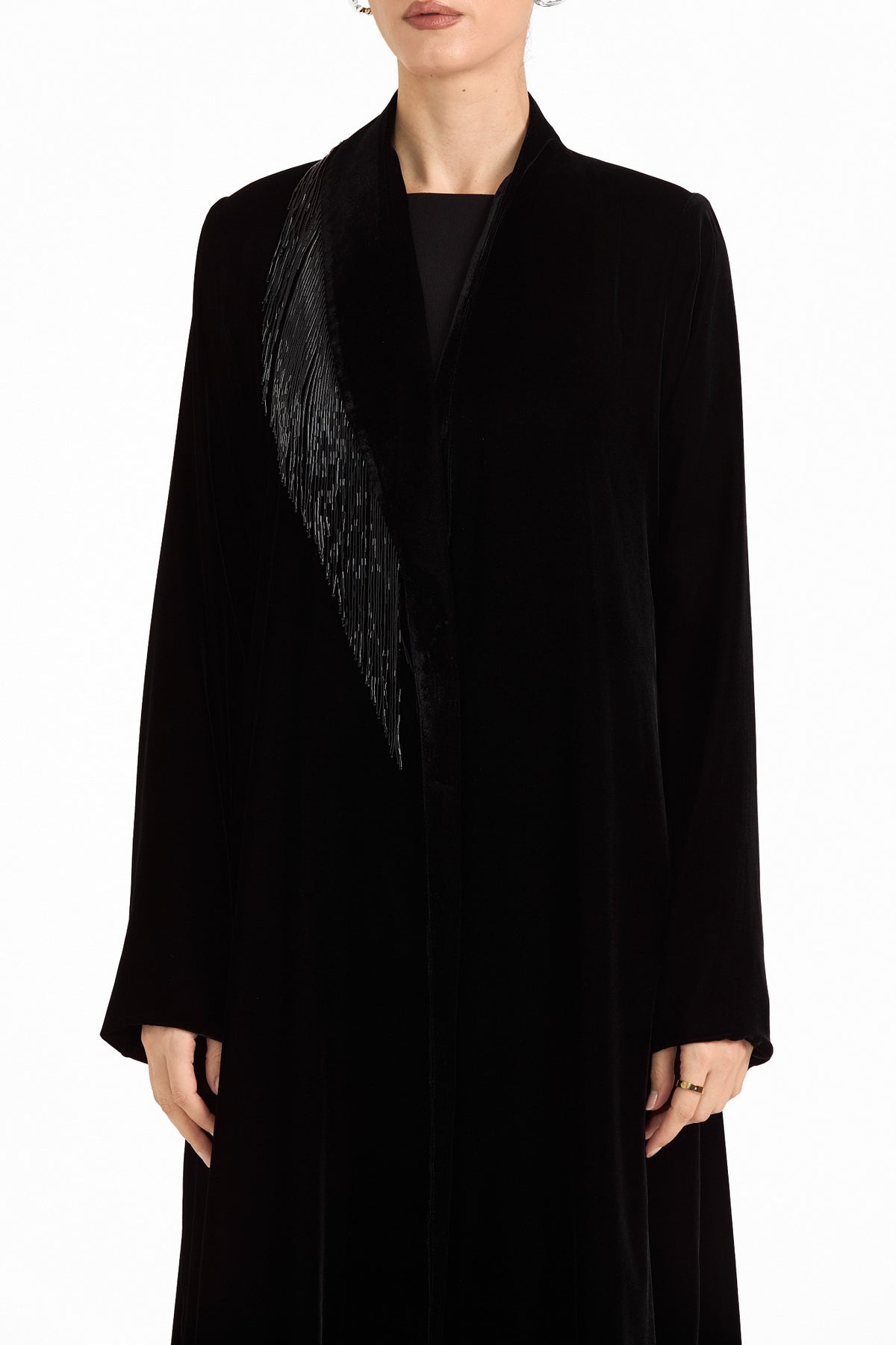 Hissa Line Look 21 — garment detail