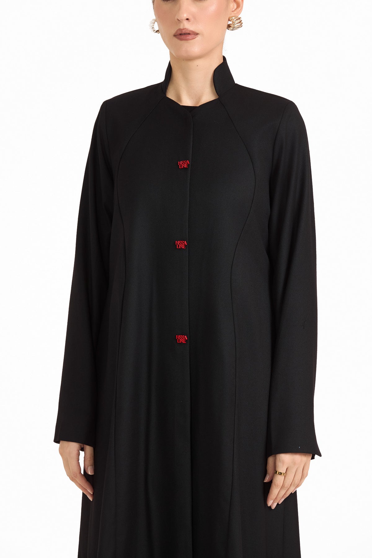 Hissa Line Look 30 — garment detail
