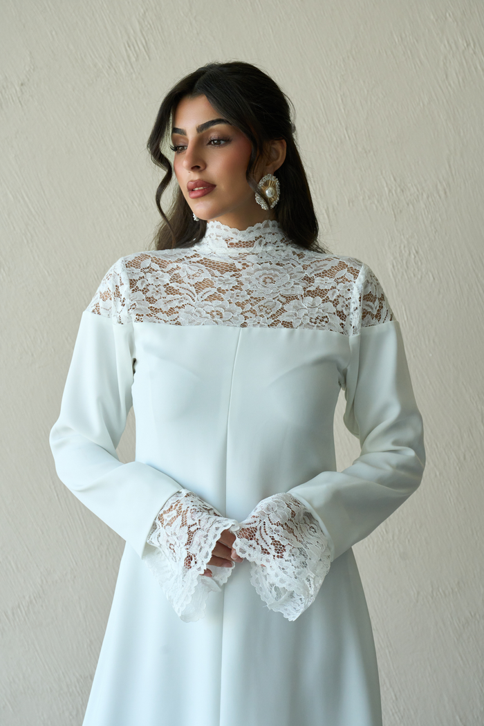 Lace Panel Dress R5 (RTW)