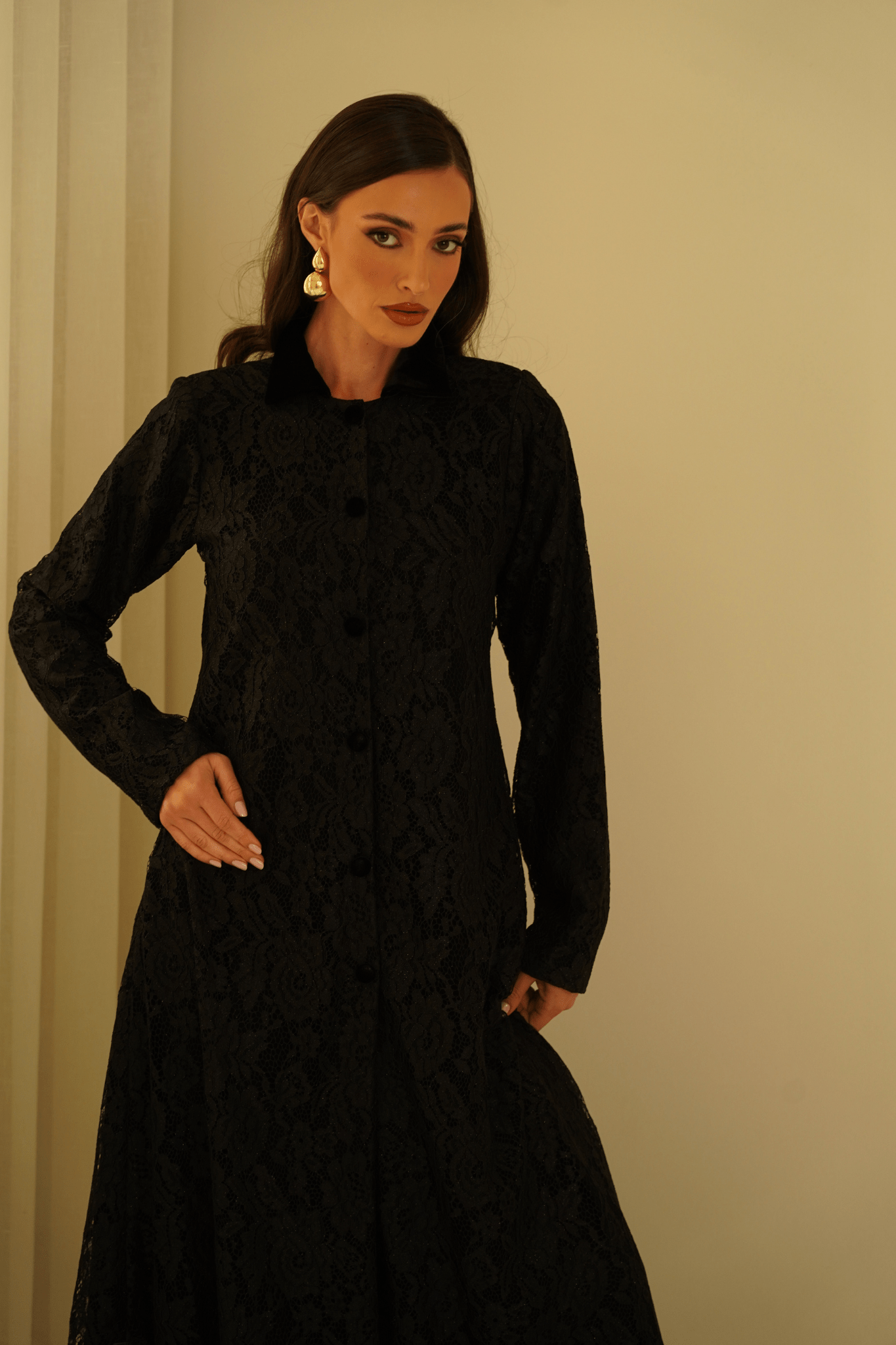 LA NUIT ABAYA - abaya | حصه لاين