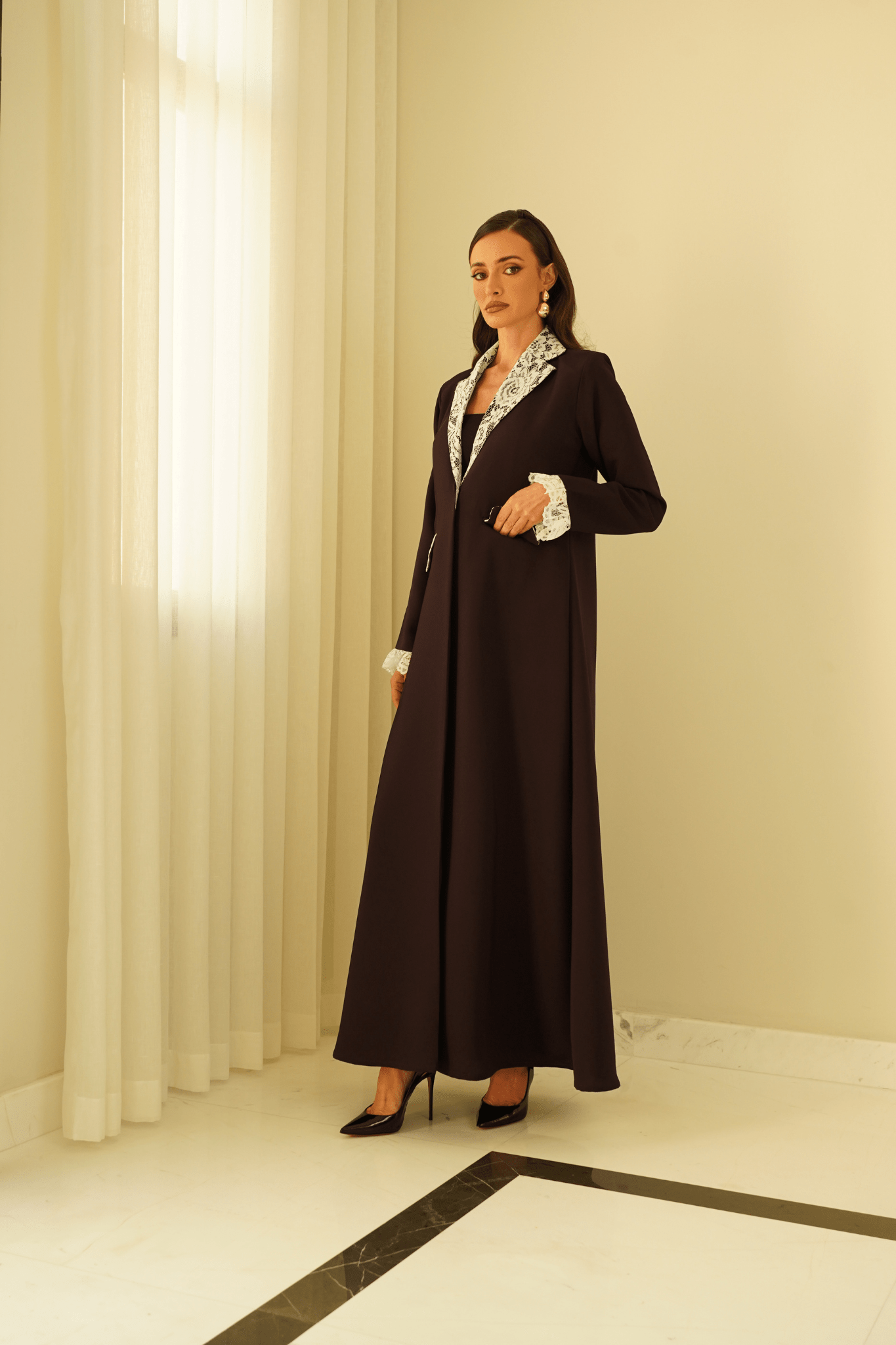 LUNA LACE - abaya | حصه لاين