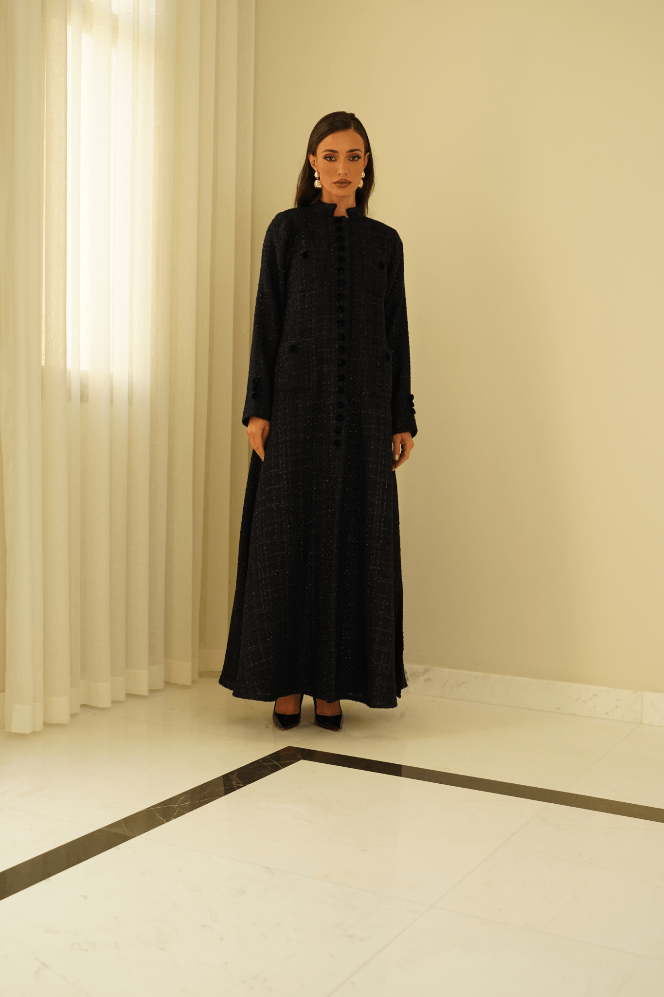 SEREN TWEED - abaya | حصه لاين